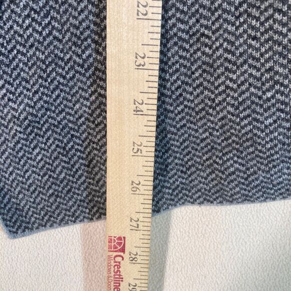 Bendetta‎ B Cardigan Women's Sz M Grey Made in Italy Soft Wool Blend Herringbone - Picture 8 of 12